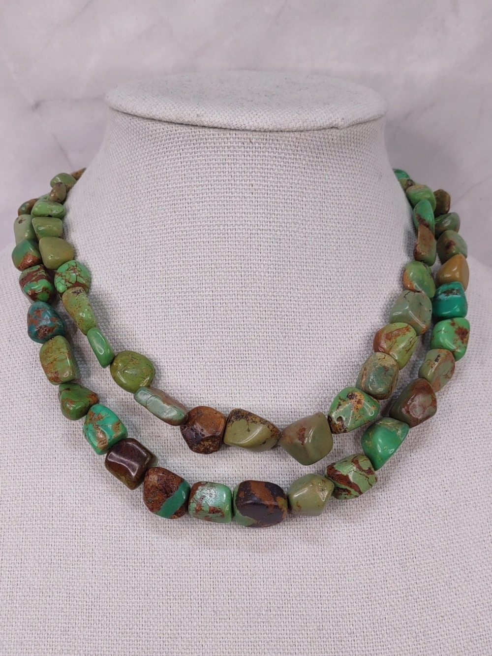 Jay King Boulder Mine Turquoise Double-Strand Necklace